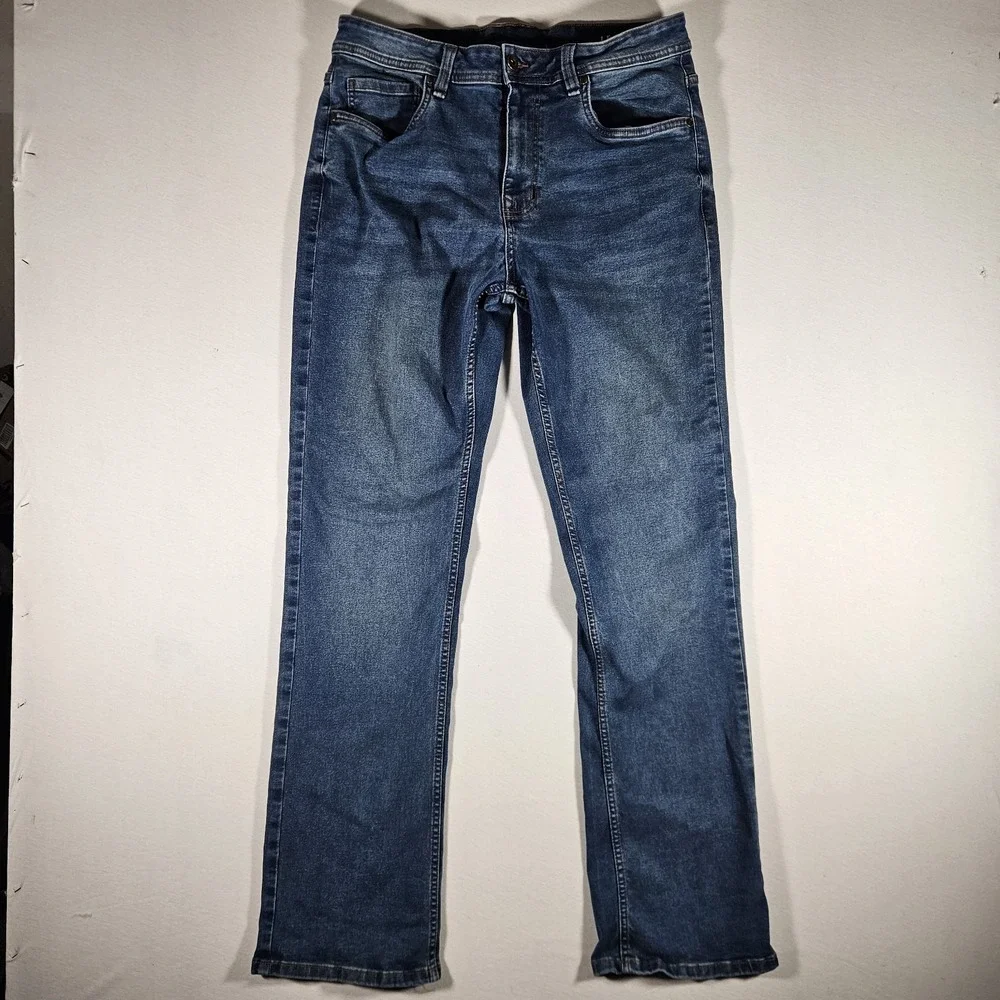 TPJ Jeans Bootcut Mens 33x34 Blue‎ Denim